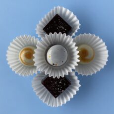 S'mores, Caramel Macchiatos, Chocolate Ganache Bonbons with Sea Salt