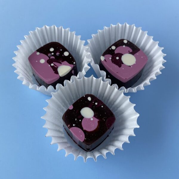 Black Cherry, Chewy Vanilla Caramel & Chocolate Ganache with Sea Salt - Image 2