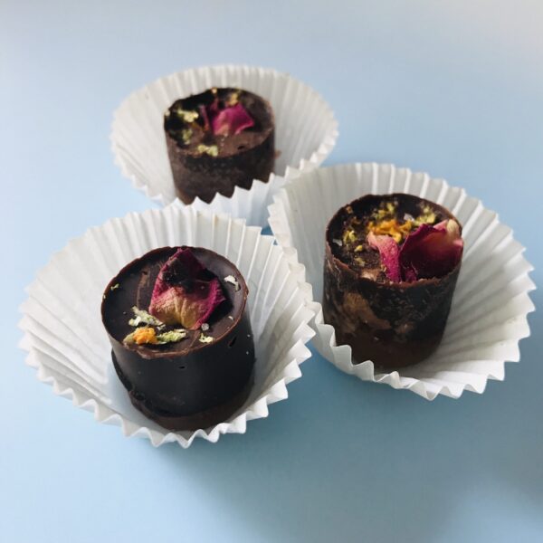 English Rose Toffee with Citrus Zest